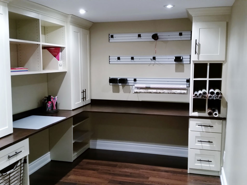 Home Office Storage Units & Desk