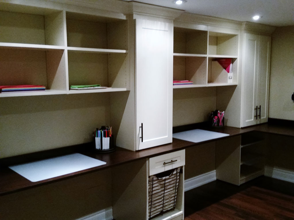 Home Office Storage Units & Desk