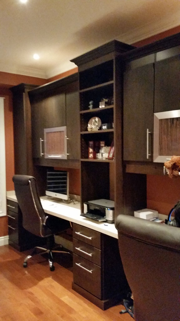 Home Office Storage Units & Desk