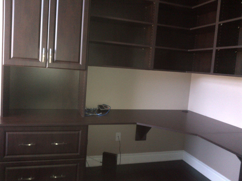 Home Office Storage Units & Desk
