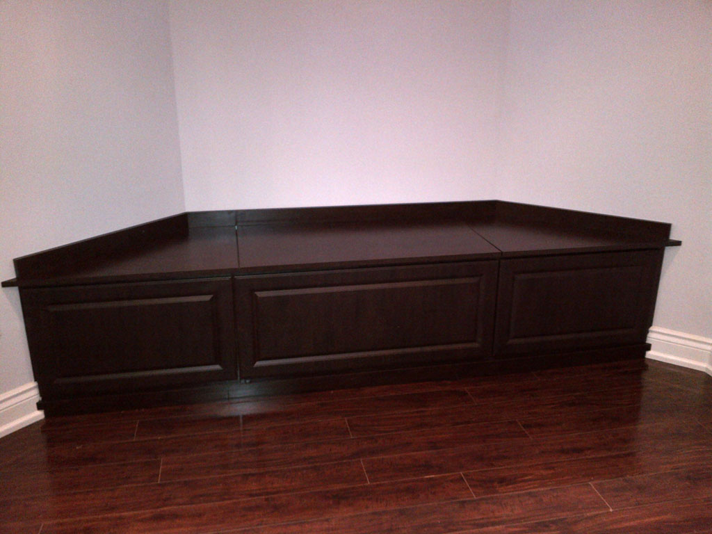 Built in Bench Cabinet